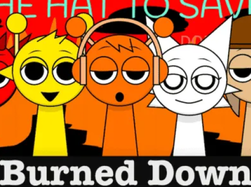 Sprunki Burned Down
