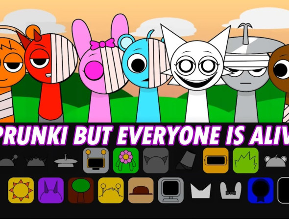 Sprunki But Everyone Is Alive