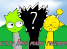 Sprunki Crazy lime Mans Revenge