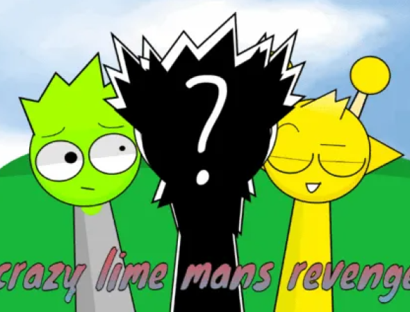 Sprunki Crazy lime Mans Revenge