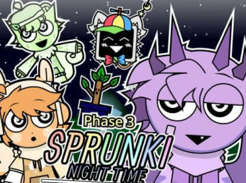 Sprunki Night Time Phase 3