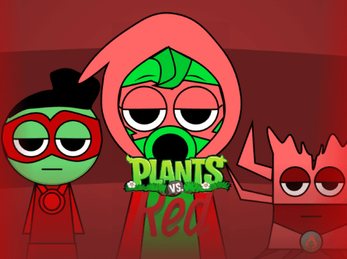 Sprunki Red vs Plants