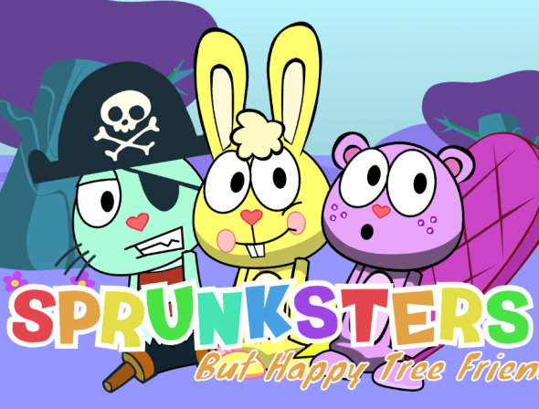 Sprunki Retake Happy Tree Friends
