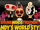 Sprunki Wenda Treatment: Dandy's World Style