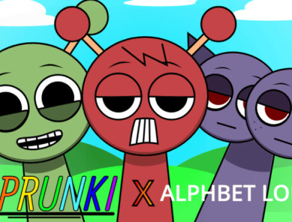 Sprunki X Alphabet Lore Mod