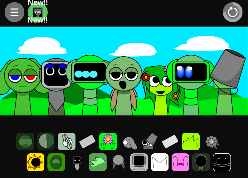 Sprunki Green Gang