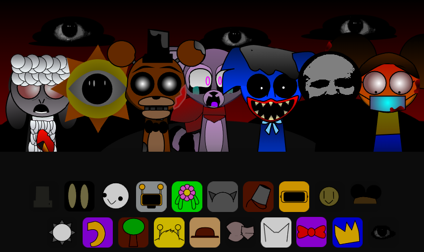 Play Sprunki Juegos Terror mod